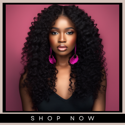 HD Closure Curly Wigs